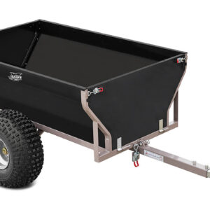 SHARK ATV PRIKOLICA WOOD 550 BLACK 160 X 130 X 85 CM